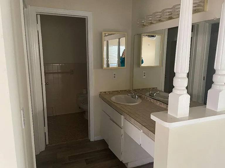 Master Bath - Sink/Toilet/Walk-in Shower
