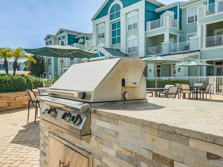 Outdoor Grills and Picnic Area