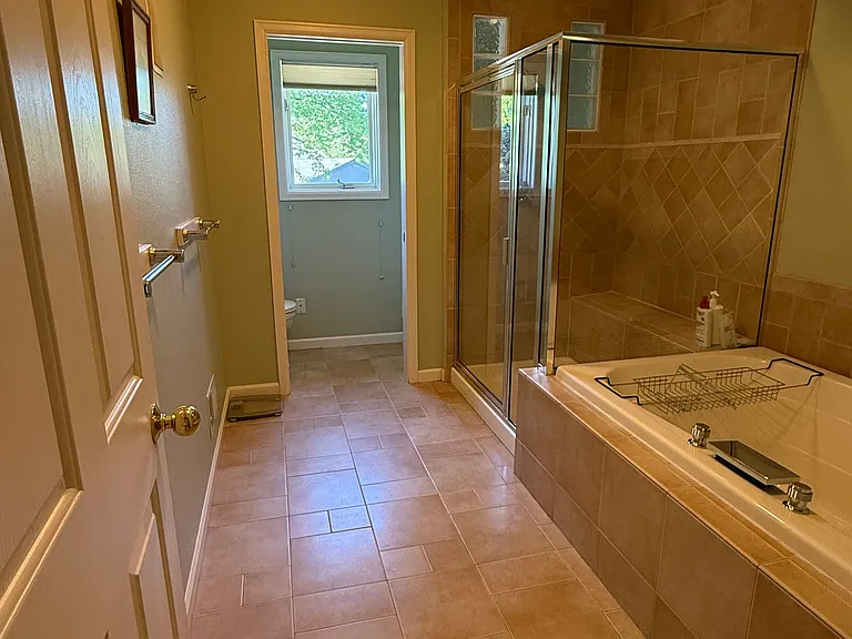Upstairs master bath.