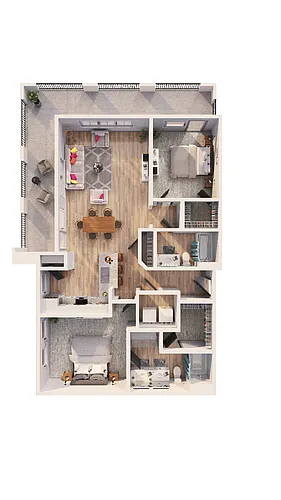 Floor plan B2F