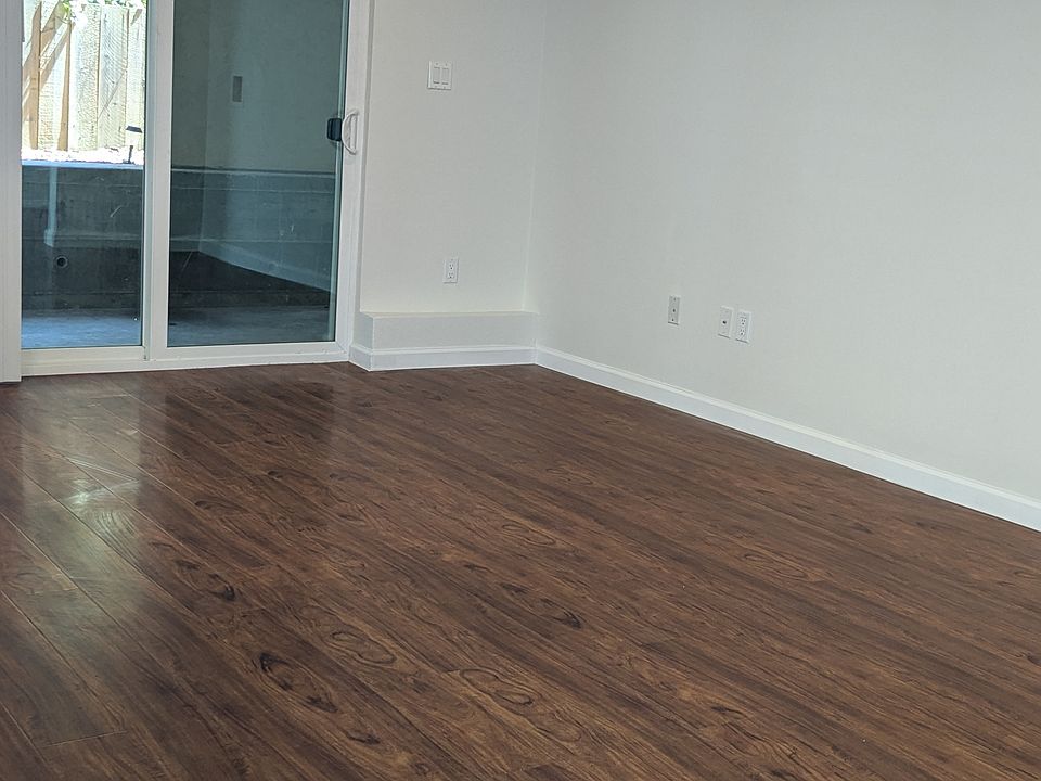 Living Room with Sliding Door to backyard