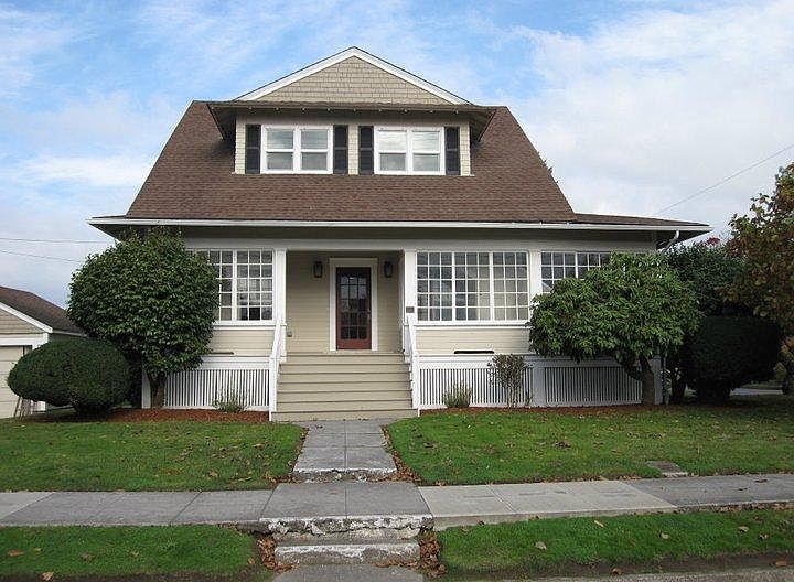 Front and garage