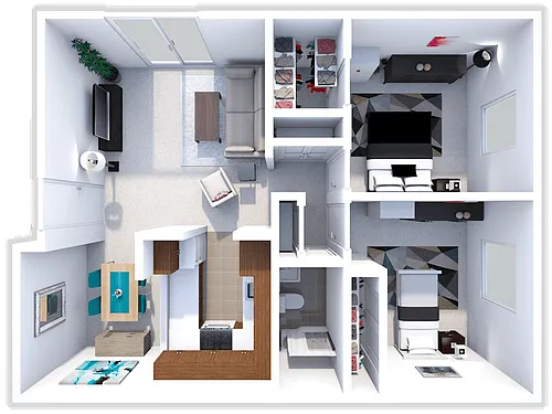 Floor plan Hawthorne