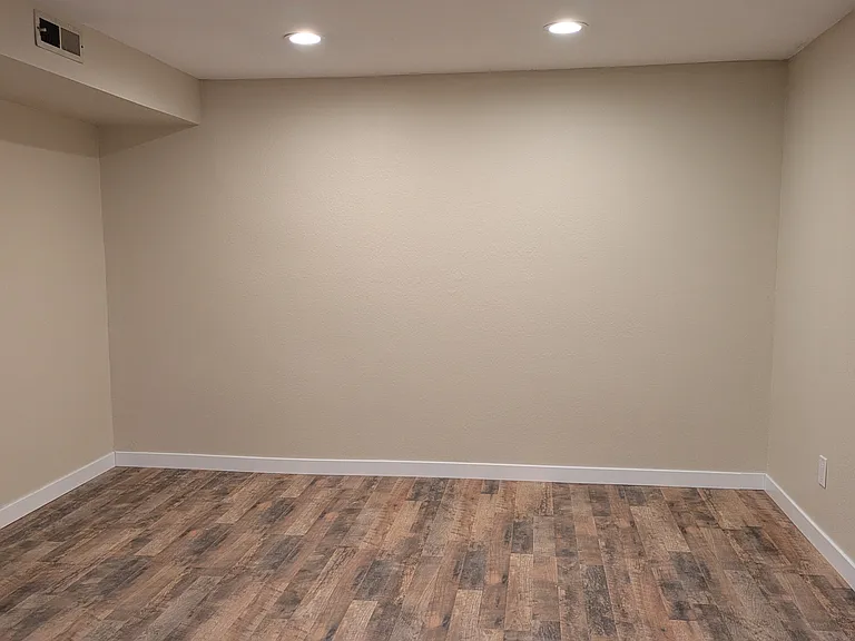 Large basement bedroom