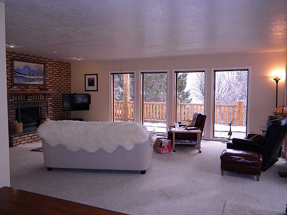 Ceiling to floor windows