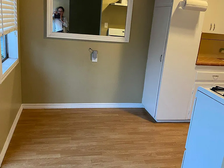 Dining nook off kitchen