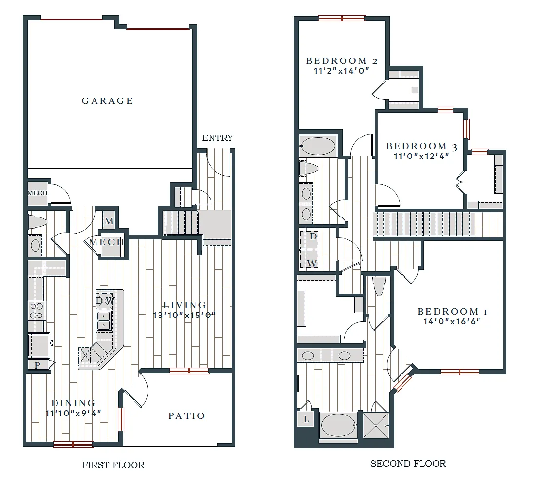 Floor plan C1T-1899