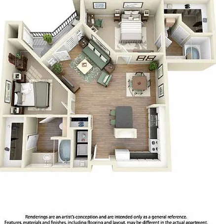 Villas at Katy Trail Apartments — Photo 18
