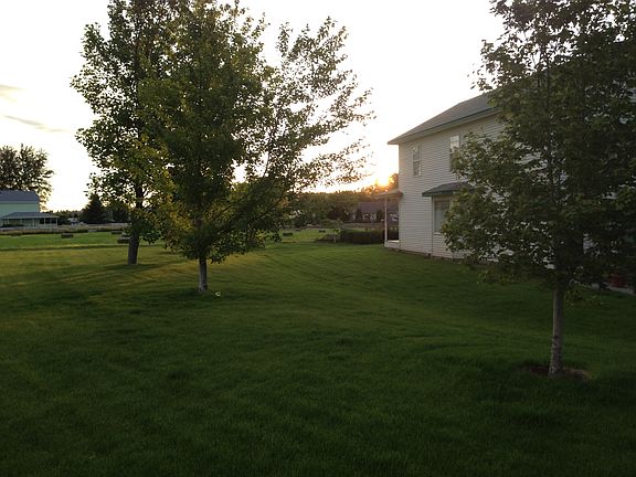 Spacious backyard
