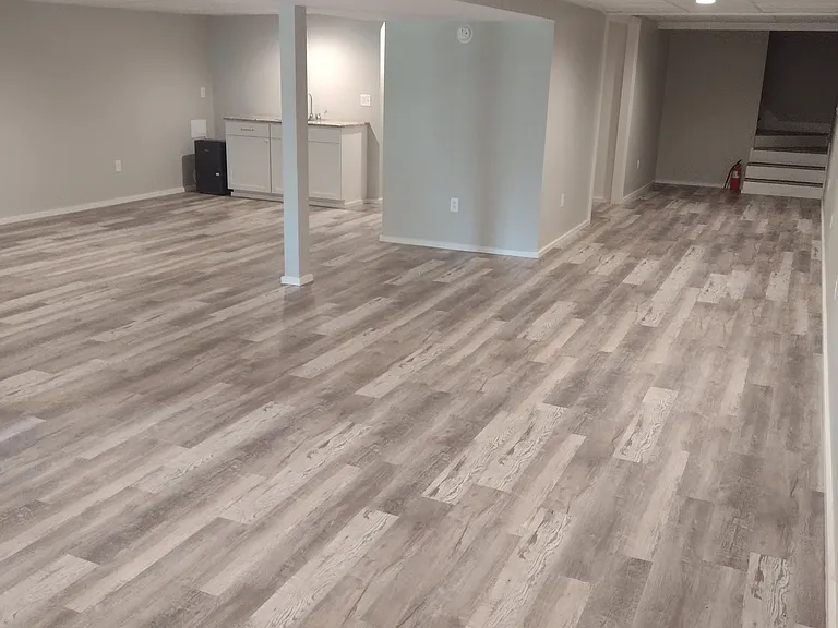 Full finished basement