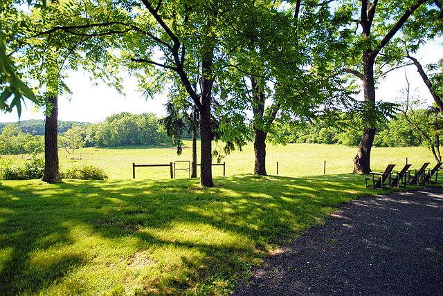 View of adjoining farm