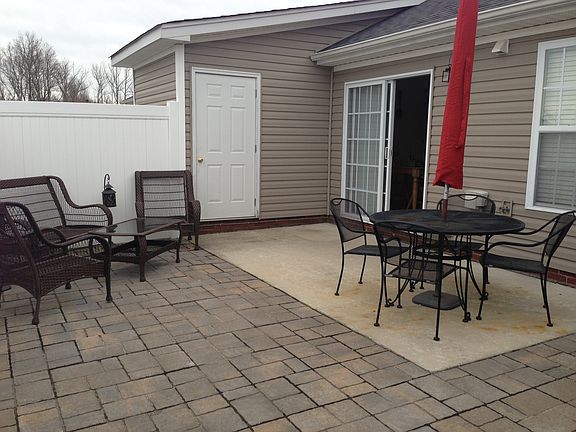 Extended Back Patio
