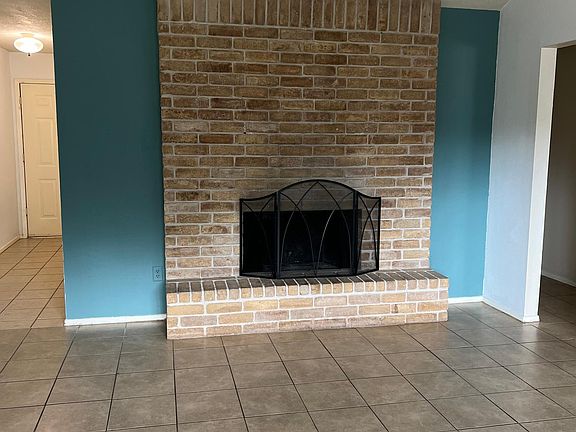 wood burning fire place