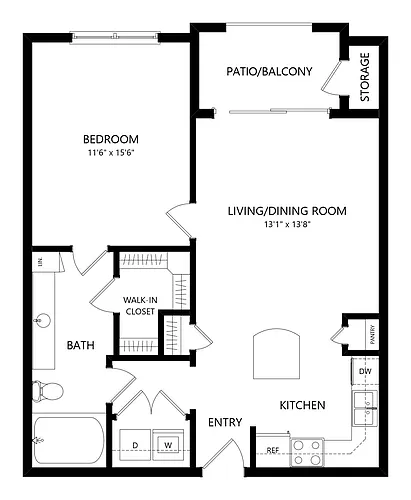 Floor plan B-A1