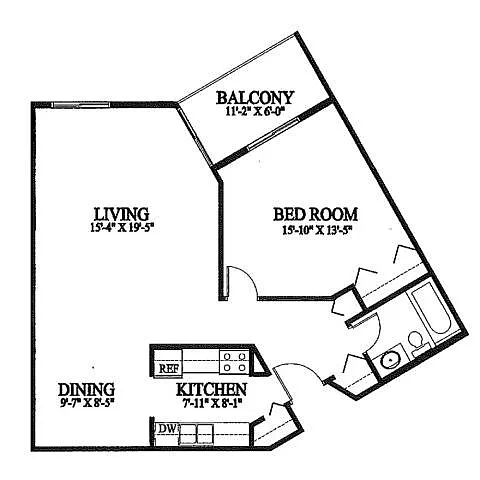 Floor plan A14