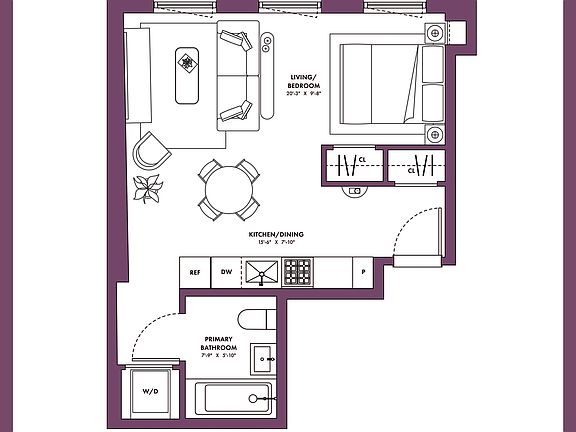 2nd image of 225 W 28th St APT 5A