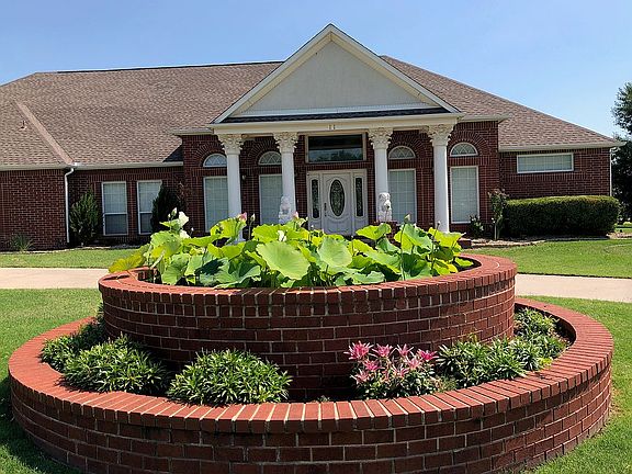Front yard lotus pond