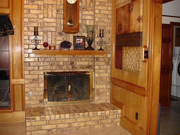 Fireplace in Living Room