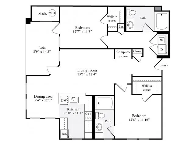 Floor plan 1098