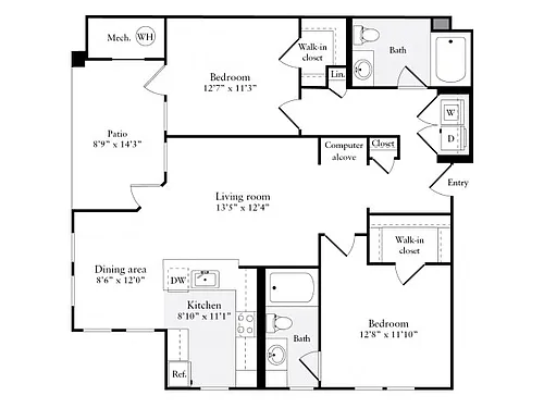 Floor plan 1098