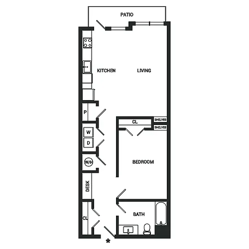 Floor plan Topaz