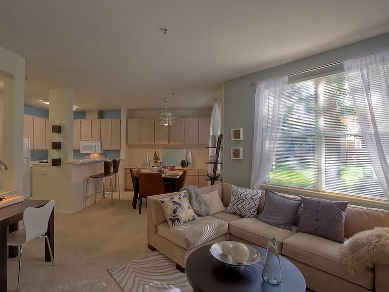 Classic Package I living room with carpet
