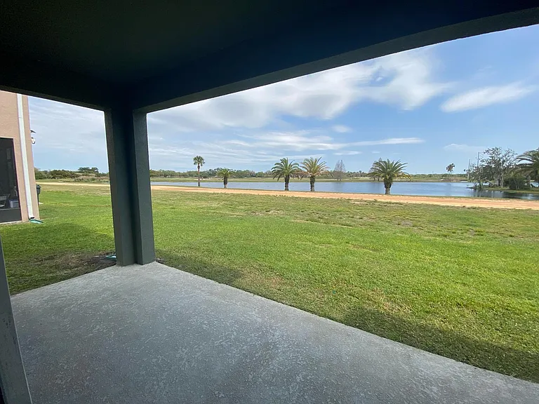 Backyard view