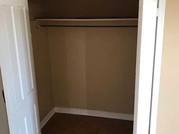 Closet in bedroom