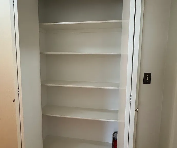 Hall closet