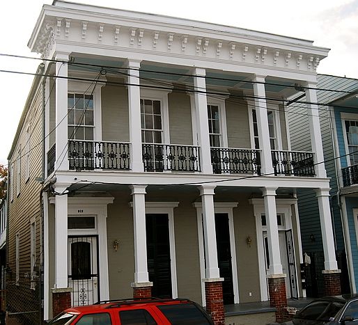 Front of building