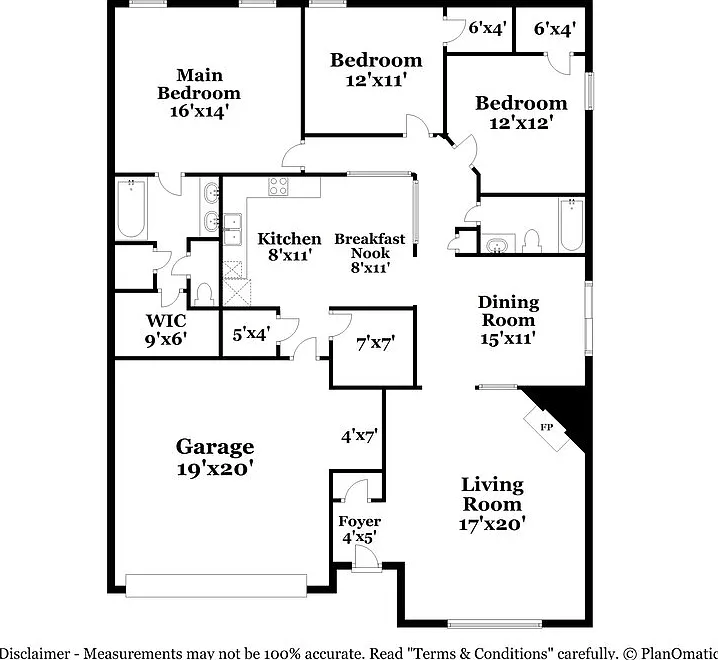 3 bed, 2.0 bath, 1713 sqft, $1,915 — Photo 2