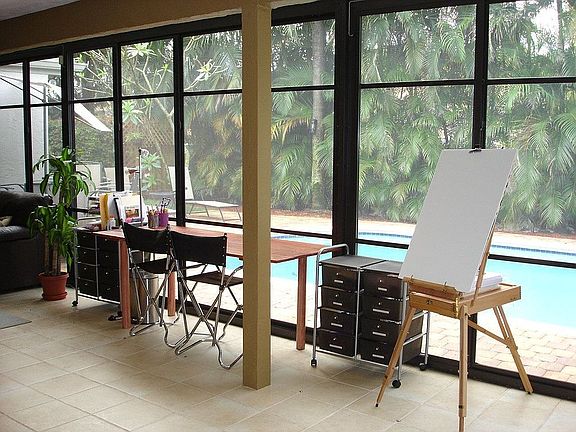 Window Wall in Family Room