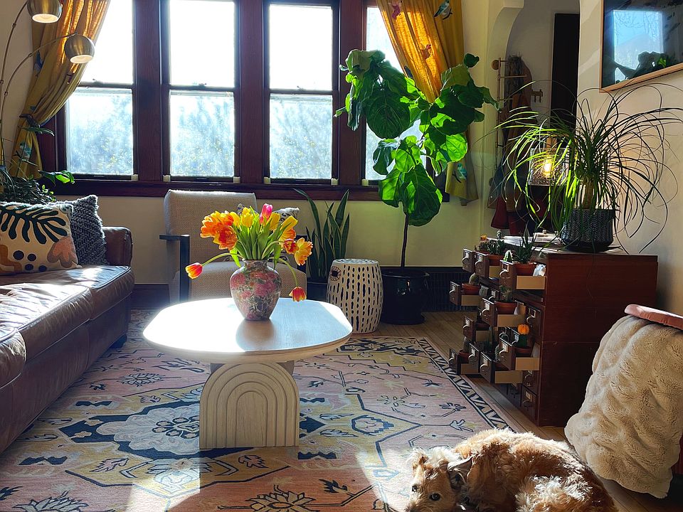 You will swoon over the afternoon light that filters into the living room!