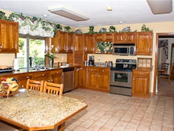 Open inviting kitchen