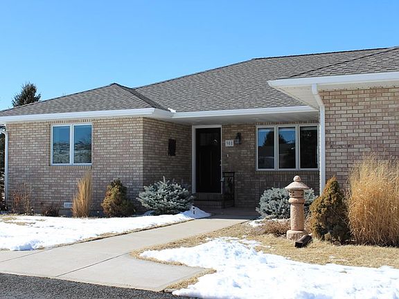 East facing front porch