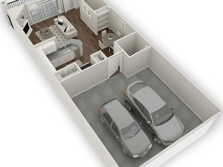 Ashland Townhomes floor plan Lowry Park
