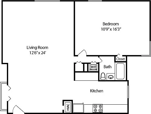 Floor plan Truman