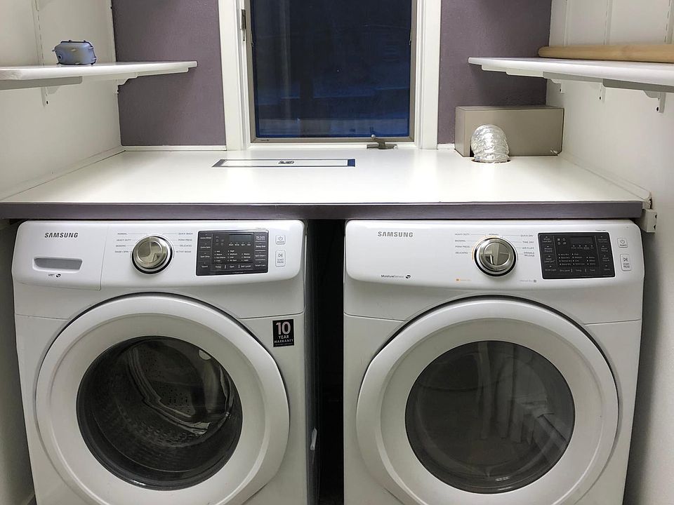 Laundry room with storage