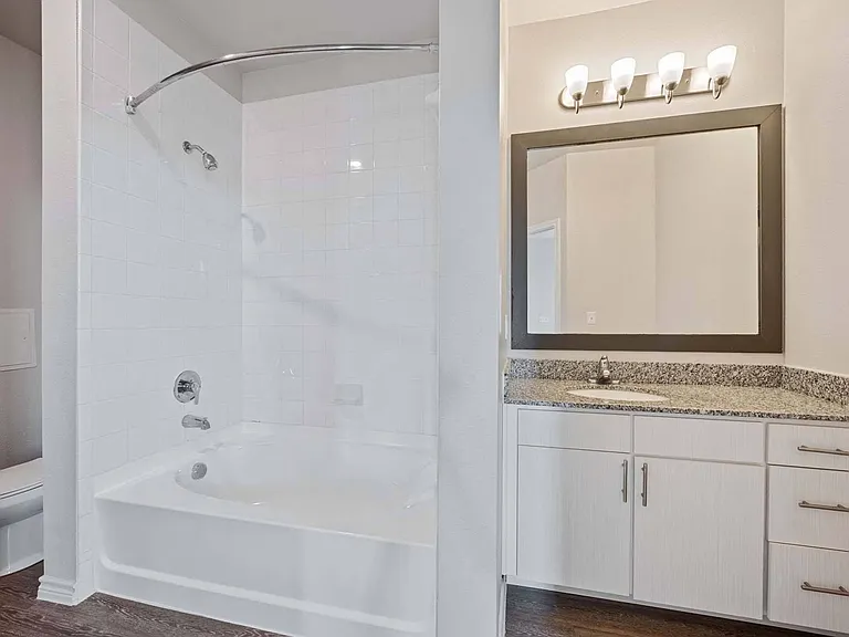 Refresh and recharge in a modern bathroom designed for your comfort.