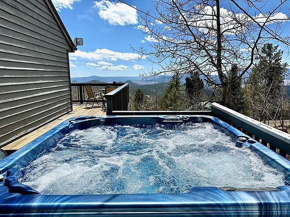 Can't beat the view from the hot-tub.