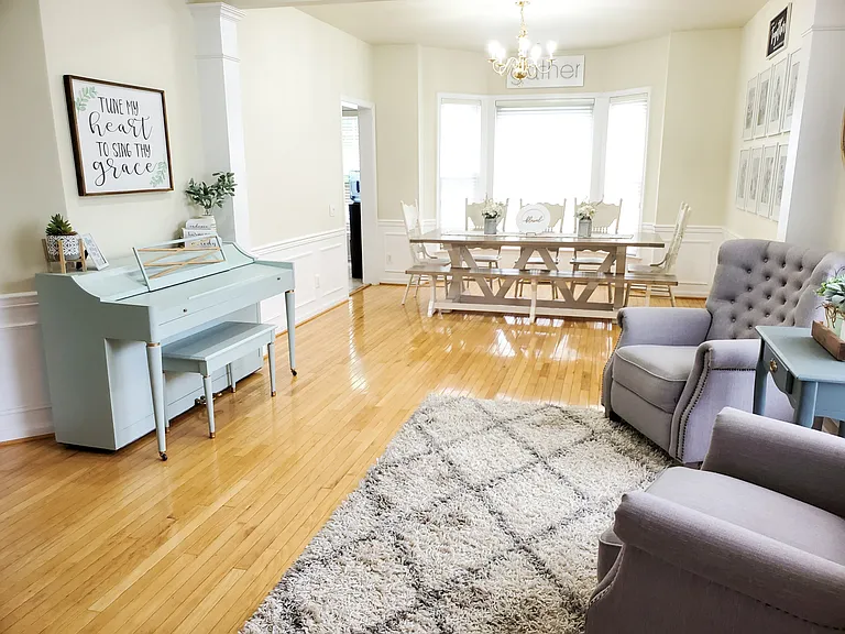 Living room & Formal Dining-1