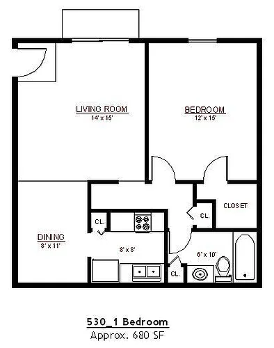 Floor plan 530-203