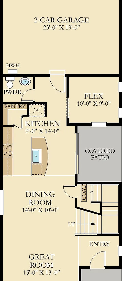 3 bed, 2.5 bath, 1849 sqft, $3,200 — Photo 3