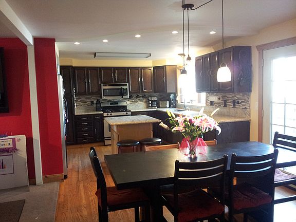 Open Dining Room and Kitchen