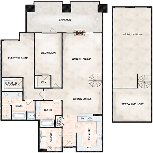 Floor plan Greenvale Villa