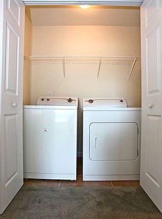 washer and dryer