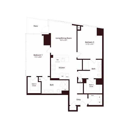 Floor plan Topaz