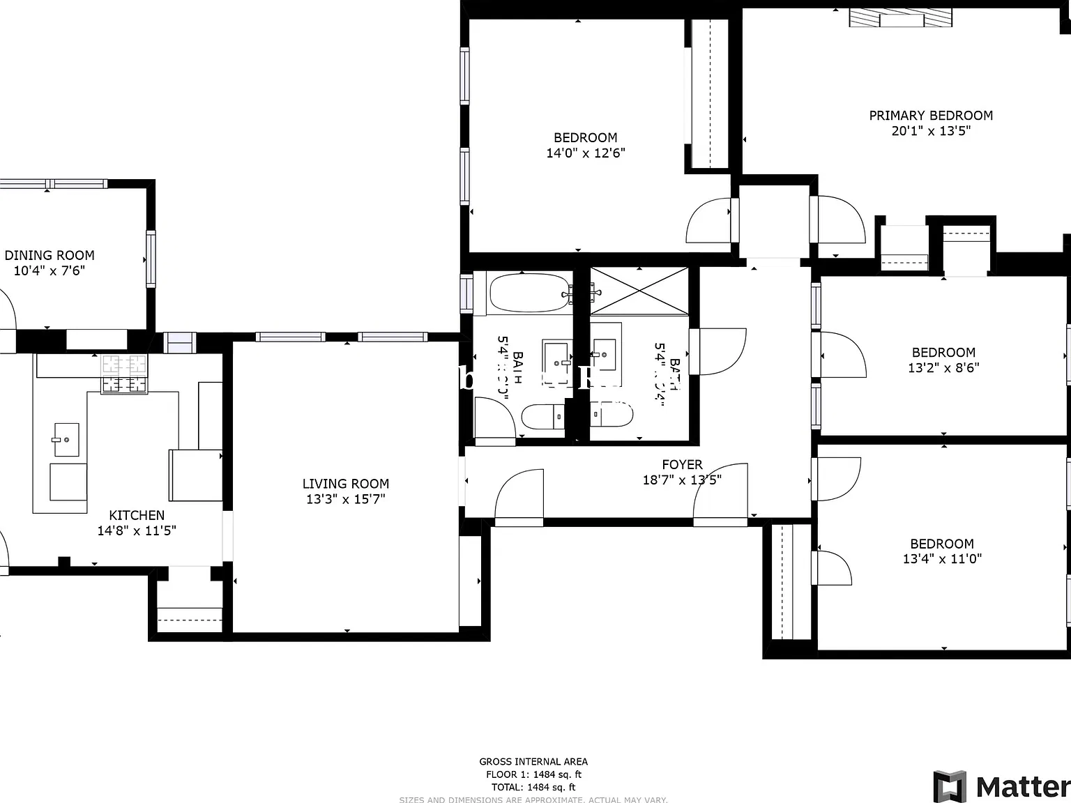 4 bed, 2.0 bath, 1400 sqft, $6,400 — Photo 1