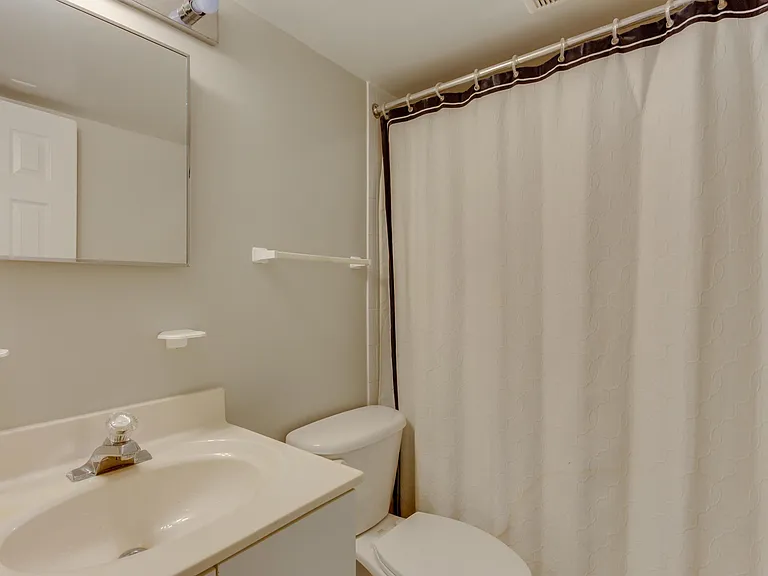 Basement bathroom