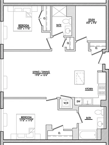 Floor plan B1-1